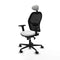 Piqueras y Crespo 2D036N1 - Bureaustoel - Verstelbare hoogte met hoofdsteun - Wit