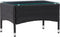 vidaXL - Salontafel - 60x40x36 - cm - poly - rattan - zwart