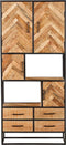 Vakkenkast Arlington - 90 cm - naturel