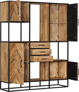 Vakkenkast Arlington Supreme XXL - 160 cm - naturel