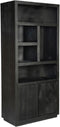 Vakkenkast Brussel 90 cm - zwart