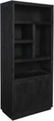 Vakkenkast Brussel 90 cm - zwart