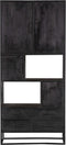Vakkenkast Denver - 90 cm - zwart