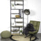 Vakkenkast Huub Hout 210 x 80 cm - Roomdivider