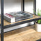 Vakkenkast Huub Hout 210 x 80 cm - Roomdivider