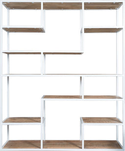 Vakkenkast Huub Wit 175 x 145 cm - Roomdivider