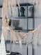 Vakkenkast Huub Zwart Mangohout 210 x 145 cm - Roomdivider