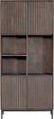 Vakkenkast Madison 90 cm - walnoot