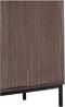Vakkenkast Madison 90 cm - walnoot