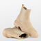 POSH by Poelman Lot - Dames Chelsea Laarzen - Elastieken inzet en ritssluiting - Beige