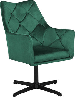 VAKSALA - Fauteuil - Groen - Fluweel
