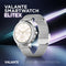 Valante EliteX Smartwatch - Smartwatch Dames - Zilver staal - 40 mm - Stappenteller - Hartslagmeter - Saturatiemeter - Bellen via Bluetooth