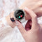 Valante EvoFit Smartwatch - Smartwatch Dames - Zwart staal - 45 mm - Stappenteller - Hartslagmeter - Bloeddrukmeter - Bellen via Bluetooth