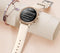 Valante EvoFit Smartwatch - Smartwatch Dames - Zwart staal - 45 mm - Stappenteller - Hartslagmeter - Bloeddrukmeter - Bellen via Bluetooth