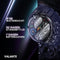 Valante Nexus Smartwatch - Smartwatch Heren - Zwart - 52 mm - Stappenteller - Hartslagmeter - Saturatiemeter - Bellen via Bluetooth