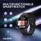 Valante ProXena Smartwatch - Smartwatch Dames en Heren - Zwart - 44 mm - Stappenteller - Hartslagmeter - Saturatiemeter - Bellen via Bluetooth