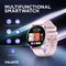 Valante ProXena Smartwatch - Smartwatch Dames - Roze - 44 mm - Stappenteller - Hartslagmeter - Saturatiemeter - Bellen via Bluetooth