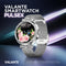 Valante PulseX Smartwatch - Smartwatch Dames - Zilver staal - 41 mm - Stappenteller - Hartslagmeter - Bloeddrukmeter - Bellen via Bluetooth