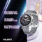 Valante PulseX Smartwatch - Smartwatch Dames - Zilver staal - 41 mm - Stappenteller - Hartslagmeter - Bloeddrukmeter - Bellen via Bluetooth