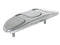 Talamex opvouwbare RVS Cleat 173mm x 56mm studmontage