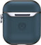 Valenta - AirPods Hoesje - Leer Snap - Gen 1 - Gen 2 - Blauw