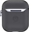 Valenta - AirPods Hoesje - Leer Snap - Gen 1 - Gen 2 - Grijs