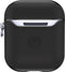 Valenta - AirPods Hoesje - Leer Snap - Gen 1 - Gen 2 - Zwart