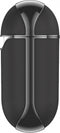 Valenta - AirPods Hoesje - Leer Snap - Gen 1 - Gen 2 - Zwart