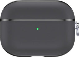 Valenta - AirPods Hoesje - Leer - Snap - Pro - Grijs