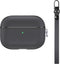 Valenta - AirPods Hoesje - Leer - Snap - Pro - Grijs