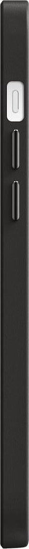 Valenta - Back Case Snap Luxe Leer - Zwart - iPhone 12 - 12 Pro