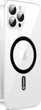 Valenta - Back Cover Glass - 9H - Camera bescherming - geschikt voor magnetische Apple accessoires - Transparant - iPhone 14 Pro