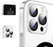 Valenta - Back Cover Glass - 9H - Camera bescherming - geschikt voor magnetische Apple accessoires -Transparant - iPhone 13 Pro
