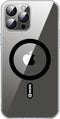 Valenta - Back Cover Glass - 9H - Camera bescherming - geschikt voor magnetische Apple accessoires -Transparant - iPhone 13 Pro