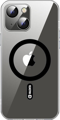 Valenta - Back Cover Glass - 9H - Camera bescherming - geschikt voor magnetische Apple accessoires - Transparant - iPhone 14