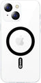 Valenta - Back Cover Glass - 9H - Camera bescherming - geschikt voor magnetische Apple accessoires - Transparant - iPhone 14 Plus