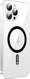 Valenta - Back Cover Glass - 9H - Camera bescherming - geschikt voor magnetische Apple accessoires - Transparant - iPhone 14 Pro Max