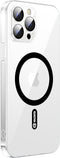 Valenta - Back Cover Glass - 9H - Camera bescherming - geschikt voor magnetische Apple accessoires -Transparant - iPhone 13 Pro Max