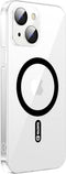 Valenta - Back Cover Glass - 9H - Camera bescherming - geschikt voor magnetische Apple accessoires - Transparant - iPhone 14