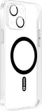 Valenta - Back Cover Glass - 9H - Camera bescherming - geschikt voor magnetische Apple accessoires - Transparant - iPhone 14