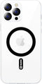 Valenta - Back Cover Glass - 9H - Camera bescherming - geschikt voor magnetische Apple accessoires - Transparant - iPhone 13
