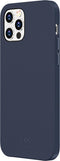 Valenta - Back Cover Snap Luxe - Blauw - Leer - iPhone 12 - 12 Pro