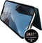 Valenta - Back Cover Snap Luxe - Blauw - Leer - iPhone 12 - 12 Pro
