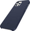 Valenta - Back Cover Snap Luxe - Blauw - Leer - iPhone 12 - 12 Pro