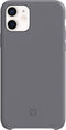 Valenta - Back Cover Snap Luxe - Leer - Grijs - iPhone 11