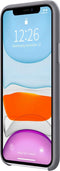 Valenta - Back Cover Snap Luxe - Leer - Grijs - iPhone 11