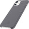 Valenta - Back Cover Snap Luxe - Leer - Grijs - iPhone 11