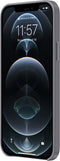 Valenta - Back Cover Snap Luxe - Leer - Grijs - iPhone 12 - 12 Pro
