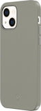 Valenta - Back Cover Snap Luxe - Leer - Grijs - iPhone 13 mini