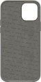 Valenta - Back Cover Snap Luxe - Leer - Grijs - iPhone 13 mini